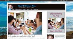 Desktop Screenshot of davidthompsonnow.com